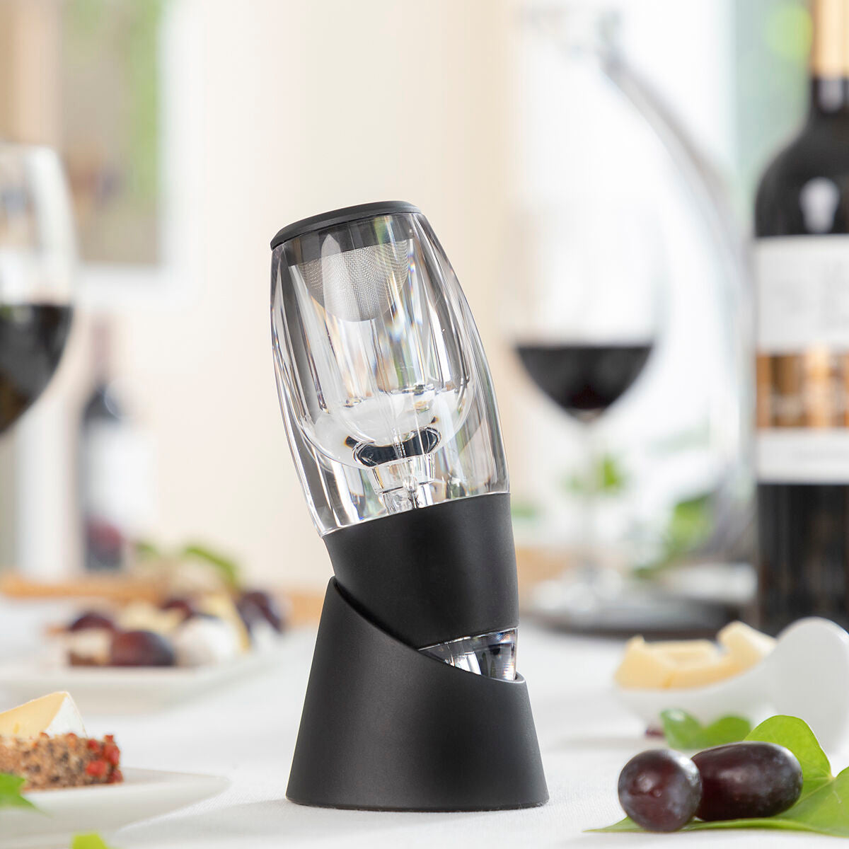 Professional Wine Aerator with Tower Stand and Non-Drip Base Winair