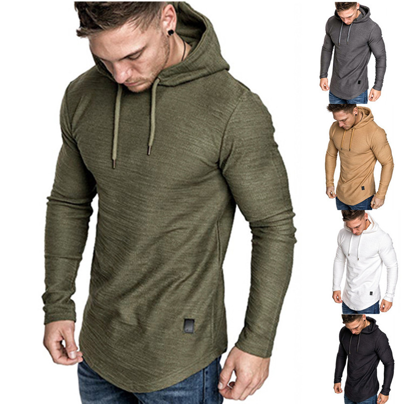 Men's Slim-Fit Hooded Sweater