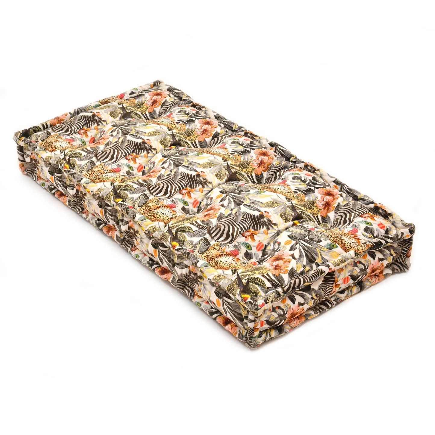Neutral Futon floor Pillow, Custom bench cushion