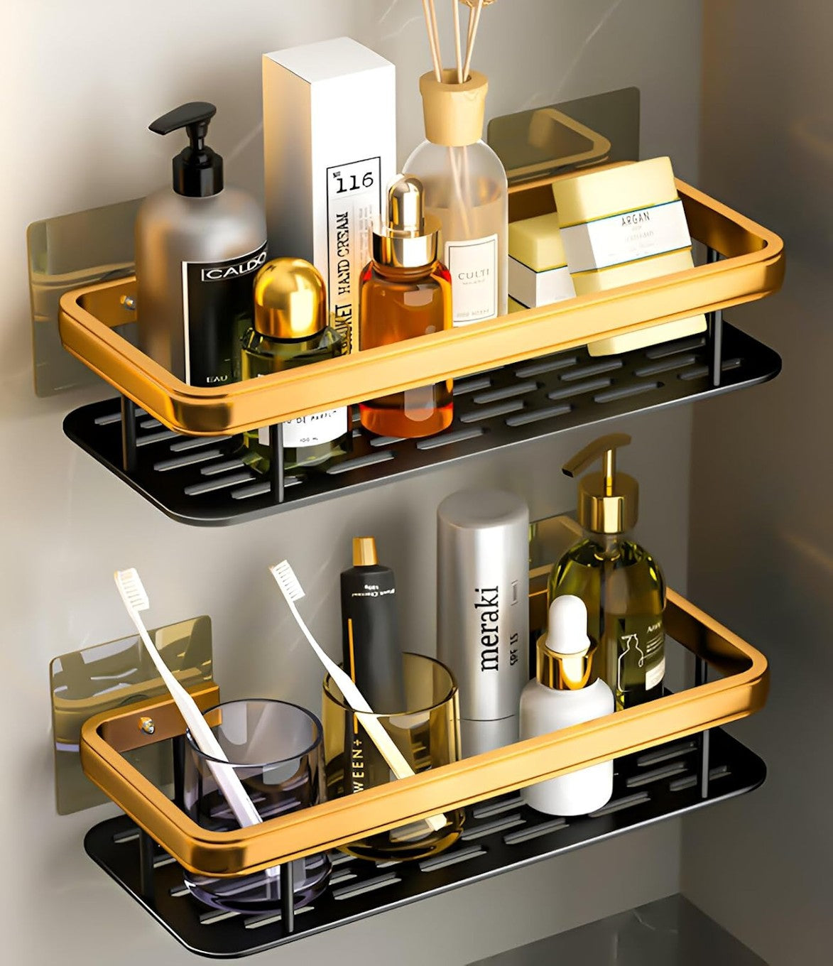 Multipurpose Bathroom Organiser Rack for Storage-D06